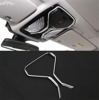 ABS chrome Auto Strechy Lampa na Čítanie zapnutie Svetla Dekorácie Kryt Sequin výbava nálepka Pre BMW X3 G01 2018 do Auta-styling upgrade