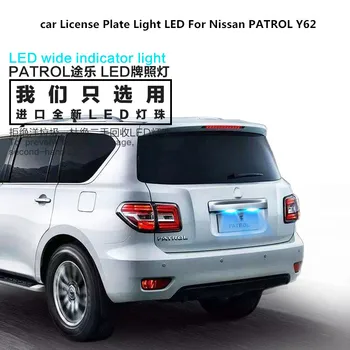 Špz Svetlo LED Reflektor úprava T10 9W 5300K 12V Pre Nissan PATROL Y62 2012-2019