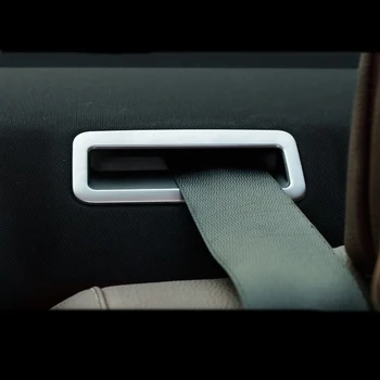 Auto-tvarovanie Zadných sedadlách pás kryt výbava rám odtlačkový aršík Nálepiek na Mercedes Benz triedy E W213 e200l e300l Auto interiérové doplnky