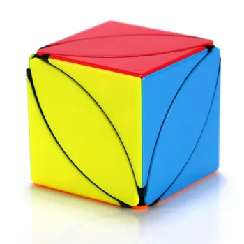 QiYi Mofangge Ivy Kocka Leaf Rýchlosť Kocka Podivný Tvar Kľukatých Magic Cube Fanxin Zcube Diabol Oko Verzia Psa Verzia Stickerless