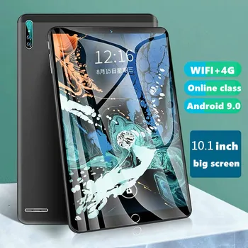 2021 Najnovší Tablet 10.1 Palcový 6GB+128GB Veľká Pamäť 4G Volanie Tablet Wifi Celej Obrazovke Android s 10-core 4G Dual SIM Karte.