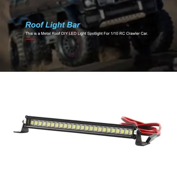Super Jasné 36 LED L-Typ Strechy Svetlo Lampy Bar Kovové RC Truck Crawler Pozornosti Na 1:10 RC Crawler Príslušenstvo