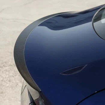 Pre Tesla Model 3 2017-2020 Zadný Spojler Krídlo, Kufor Boot Krídla Spojler Uhlíkových Vlákien 3M Koloidné Inštalácia