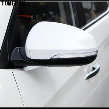 TOMEFON 2 KS Pre Hyundai Tucson 2016 2017 Nehrdzavejúcej Ocele Spätné Zrkadlo Odreniny Čalúnenie Pás je Dekoratívne Lišty Výbava Auta Styling