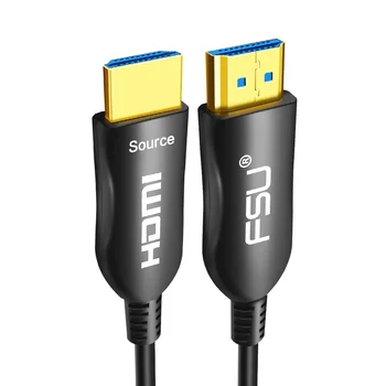 FSU HDMI Kábel 4K 60Hz Vlákniny HDMI Kábel Optic 2.0 2.0 2.0 b HDR HDCP2.2 pre HDTV Box Projektor PS4 Kábel HDMI 10 m 20 m 30 m 100 m
