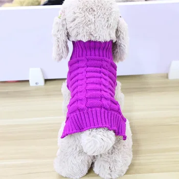 Pet, pes, mačka oblečenie zimné čivava šteňa psa kabát Pet Zimné Vlnené Svetre Knitwear oblečenie pre psa roupas para cachorro