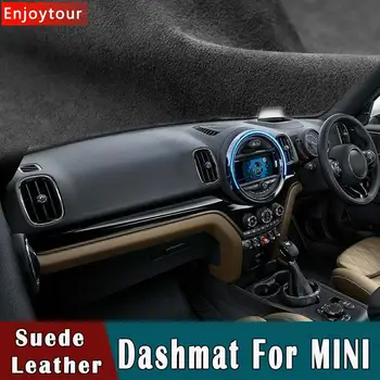 Semiš Kožené Dashmat prístrojová doska, Poťahy na Mini Cooper S JCW Jedného Krajana Clubman Paceman F54 F55 F56 F57 F60 R55 R56 R60 R61