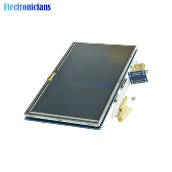 5 palcový Dotykový LCD Displej 800x480 HDMI, 5