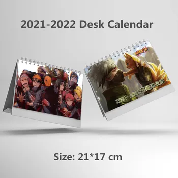 2021 2022 Anmie Naruto Kalendár Sasuke Kreslený Obrázok Stolové Kalendáre Denný Plán Planner 2021.01-2022.12