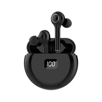 Nepremokavé TWS Slúchadlá, Napájanie Display Bluetooth Bezdrôtové Slúchadlá Inteligentnej Redukcie Šumu Športové Headset KSD TW13