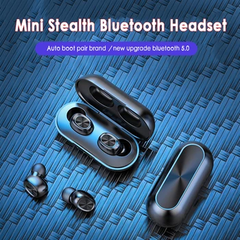B5 Bluetooth 5.0 Headset TWS Bezdrôtové Slúchadlá Slúchadlá 9D Stereo Slúchadlá In-ear Športové Bežecké Slúchadlá