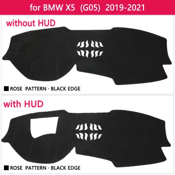Panel Kryt, Ochranná Podložka pre BMW X5 G05 2019 2020 2021 Auto Príslušenstvo Prístrojovej Doske Slnečník Anti-UV Koberec X5M Vankúš