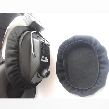 1 Pár Pilot headset látkové vankúše umývateľný ušné podložky, vankúše pre David clark letectva slúchadlá 11 cm, priemer sa vzťahuje