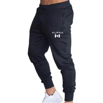 2020 nové pánske príležitostné športové nohavice high street nohavice pánske jogger kvalitné tlačené pánske nohavice