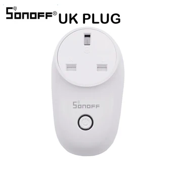 Sonoff S26 WiFi Smart Bezdrôtové Plug Power Smart Home Prepínač pre Amazon Alexa Google HomeUS/UK/CN/AU/EÚ