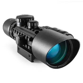 M9 3-10x42eg Taktické Optika Reflex Pohľad Riflescope Picatinny Weaver Montar Vermelho Verde Ponto Caça Escopos Com Laser Vermelh