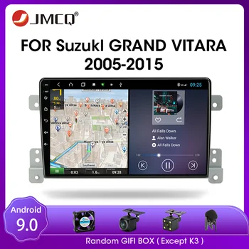 JMCQ Android 9.0 autorádia Pre Suzuki Grand Vitara 3 2005 2012 2013 Multimidia Video 2 din RDS DSP 4+64 G GPS Navigaion
