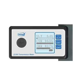 LS160 Prenosný Solárny Film Prenos Meter Test Okno Odtieň UV IR odmietnutie viditeľné priepustnosťou svetla