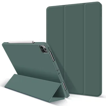 Puzdro Pre iPad Pro 2020 prípade, 11 S Perom Zásobník Silikónové Násobne Mäkké Pokrytie Funda Coque puzdro Pre iPad Pro 11 2020 12.9 Palcový Prípade Capa