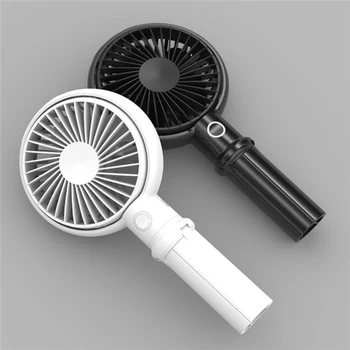 Najnovšie Youpin yp 2 V 1, Usb Prenosné Ploche mini Ventilátor 40 Stupňov Otočná 3 rýchlosti Tvorivé mobilný držiak, chladiaci ventilátor