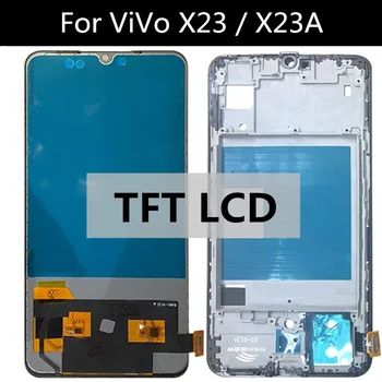 Pre VIVO X23 X23A V1809A V1809T LCD Displej +Dotykový Displej Digitalizátorom. Sklo Objektívu Montáž Náhradný telefón, LCD displej verzie 6.41