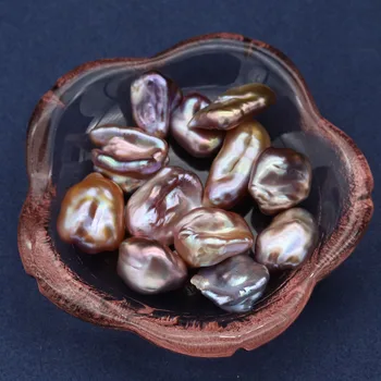 Nonporous Perla Nepravidelného petal tvar Voľné korálky pre Šperky, Takže DIY Náhrdelník Náramky 15-18 mm