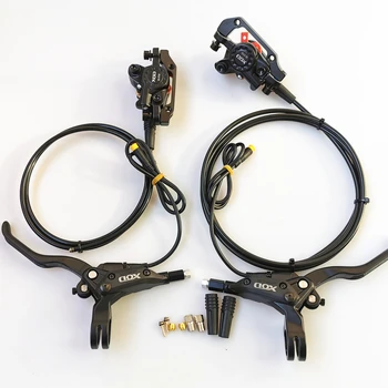 XOD E-Bike Skúter Hydraulické Kotúčové odrezať Výkon Brzdy 3PIN nepremokavé plug Klince Brzdy DIY montáž Predné Zadné Brzdy