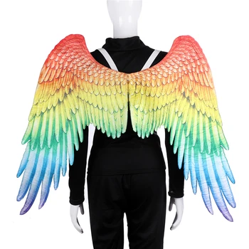 Nové cosplay Rainbow Krídlo kostým chothing Rainbow Krídlo pre Dospelých Karneval, halloween party