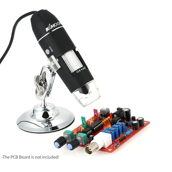 KKMOON Profesionálne 1600X Digitálny USB Microscopio Endoskop s OTG LED Svetlo, Lupa so Stojanom Pre Priemyselné Inšpekcie