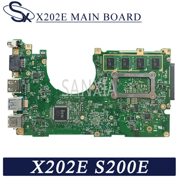 KEFU X202E Notebook základná doska pre ASUS X202E X201E S200E X201EP pôvodnej doske 4 GB-RAM, I3-3217
