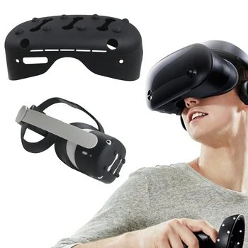 Silikónový Ochranný Kryt púzdro Pre Oculus Quest 2 VR Headset Hlavu Krytie Pleti Anti-Škrabance Na Oculus Quest 2 Príslušenstvo