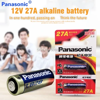 Panasonic 15PCS 12V 27A A27 Alarm-Diaľkové Suché Alkalické Batérie Buniek 27AE 27MN Vysokou Kapacitou Auto Diaľkové Hračky, Kalkulačky Zvonček