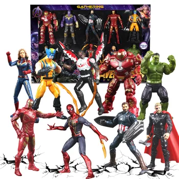 NOVÉ Marvel Avengers 4 Koncovka Filmu, Anime Super Heros Kapitán Amerika Ironman hulk thor Superhrdina Akcie Obrázok