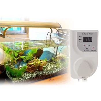 LCD Digitálny Termostat akvárium Plaz Inkubátor Regulátor Teploty Inteligentná regulácia Teploty Výrobky, Ryby, Vodné Zvieratko