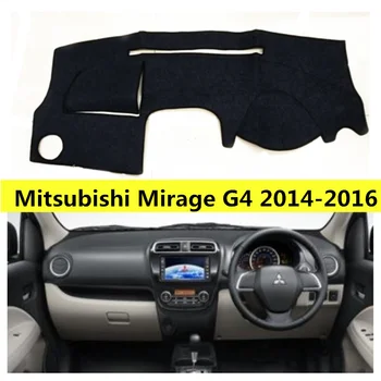 Taijs Pravej Strane Jednotky Dekorácie Polyetser Vlákniny Auto Panel Kryt Dashmat pre Mitsubishi Mirage G4 2012 2013 2016