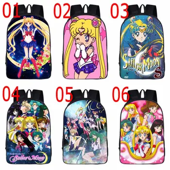 Sailor Moon Batoh, Tašku Anime Cosplay Taška Cez Rameno Študentská Aktovka Ženy, Dievčatá Cartoon Knihy Tašky Na Zadnej Strane Obalu Zbierka