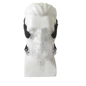 Novú Kvalitu Full Face Silikónové Štít CPAP Masky pre BIPAP Dýchanie Stroj BMC Resmed Respironics