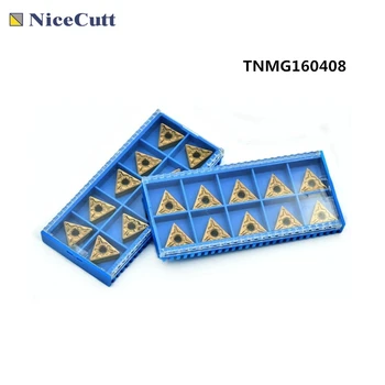Nicecutt PTGNR/L Externé Otočením Držiaka Nástroja Pre TNMG1604 Sústruženie Vložiť Kvalitný Sústruh Stroj CNC ping