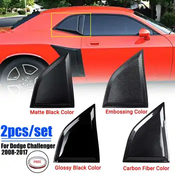 1 Pár Okno Kopčeky Štvrťroku Panel Okna Kryt Bočné Vetracie štrbiny ventilátora Pre Dodge Challenger XE 2008-2017
