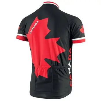 Kanada Pro Cyklistický Dres na Bicykel Oblečenie MTB Mužov Cyklistické Oblečenie Krátky Rukáv Pro Team Požičovňa Nosenie Invierno Ropa Ciclismo