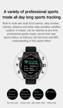 Vodotesný IP67 Smart Hodinky mužov 2020 whatch srdcovej frekvencie, krvného tlaku Monitor Smartwatch pre ios huawei honor telefóny android GT