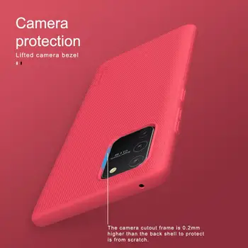 Pre Samsung Galaxy s rezacím zariadením S10 Lite prípade zadný kryt Super Matné ochranné puzdro pre Samsung S10 Lite Nillkin pôvodné prípade