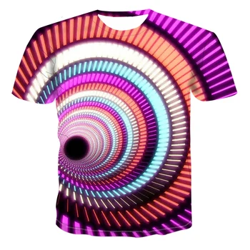 2020 Najnovšie 3D Vytlačené Krásne tričko T - shirt Letné Krátke Sleeve T-shirt Mužov a Ženy Krátke Sleeve T-Shirt