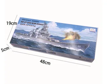 Bisimai Lietadlová Battleship Yamato Ponorka Montáž Vojenské Lode Model