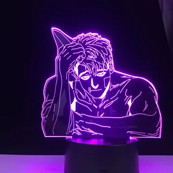 Sangwoo Anime Lampa Zabíja Stalking pre Spálne Akrylových 3D Lampa Dekor Nočného Deti Fanúšikov Darček k Narodeninám Manga Led Nočné Svetlo