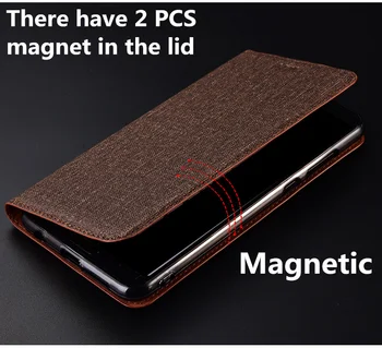 High-end PU kožené magnetické flip telefónu prípade pre Xiao Mi6X Xiao Mi A2/Xiao Mi6 otočiť späť prípade slotu karty držiteľ funda