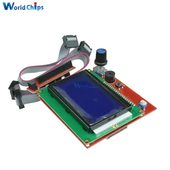 Smart Časti RAMPY 1.4 Radič Ovládací Panel LCD 12864 Monitor Doske Modrá Obrazovka Modul pre arduino 3D Tlačiarne