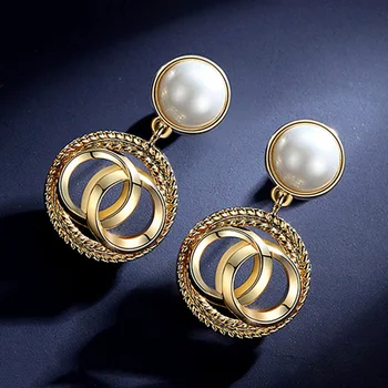 Luxusné Drahokamu Geometrické Drop Náušnice pre Ženy, Dievčatá 2020 Nové Bijoux Námestie Visieť Náušnice Strany Šperky Dary Zlato Trendy