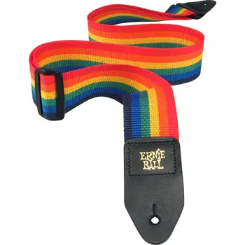 Ernie Ball Rainbow LGBT Polypro Popruh na Gitaru