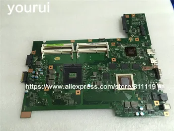 Yourui Pre ASUS G74SX Notebook doske REV.2.0 DDR3 PGA989 2D konektor HM65 GT460M Test dobré